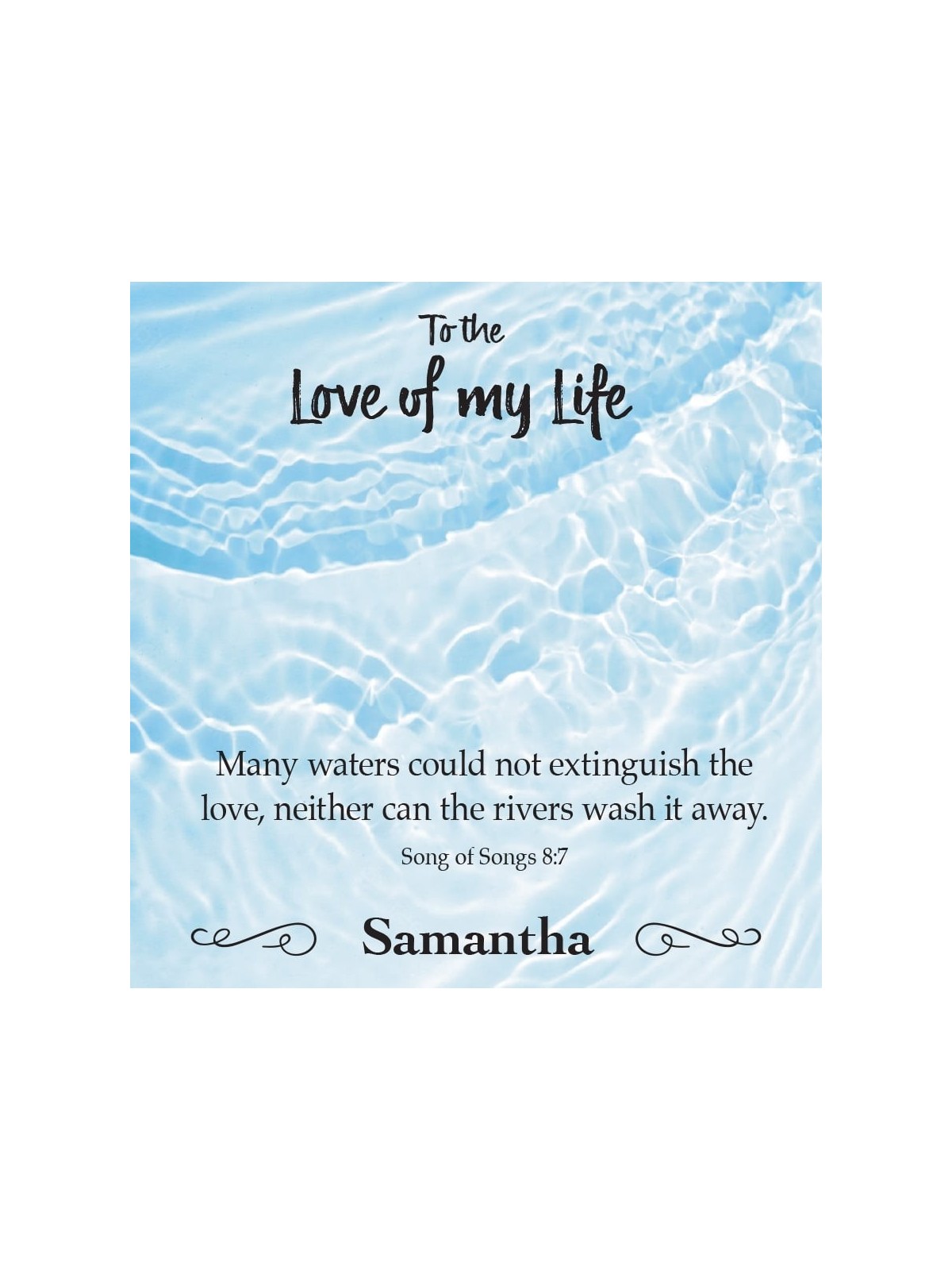 Love of My Life Gift Box With Sterling Silver 'Guard You' Mobius Strip