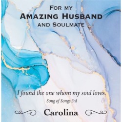 Amazing Husband Gift Box With Sterling Silver Hamsa & Gold Star of Dav