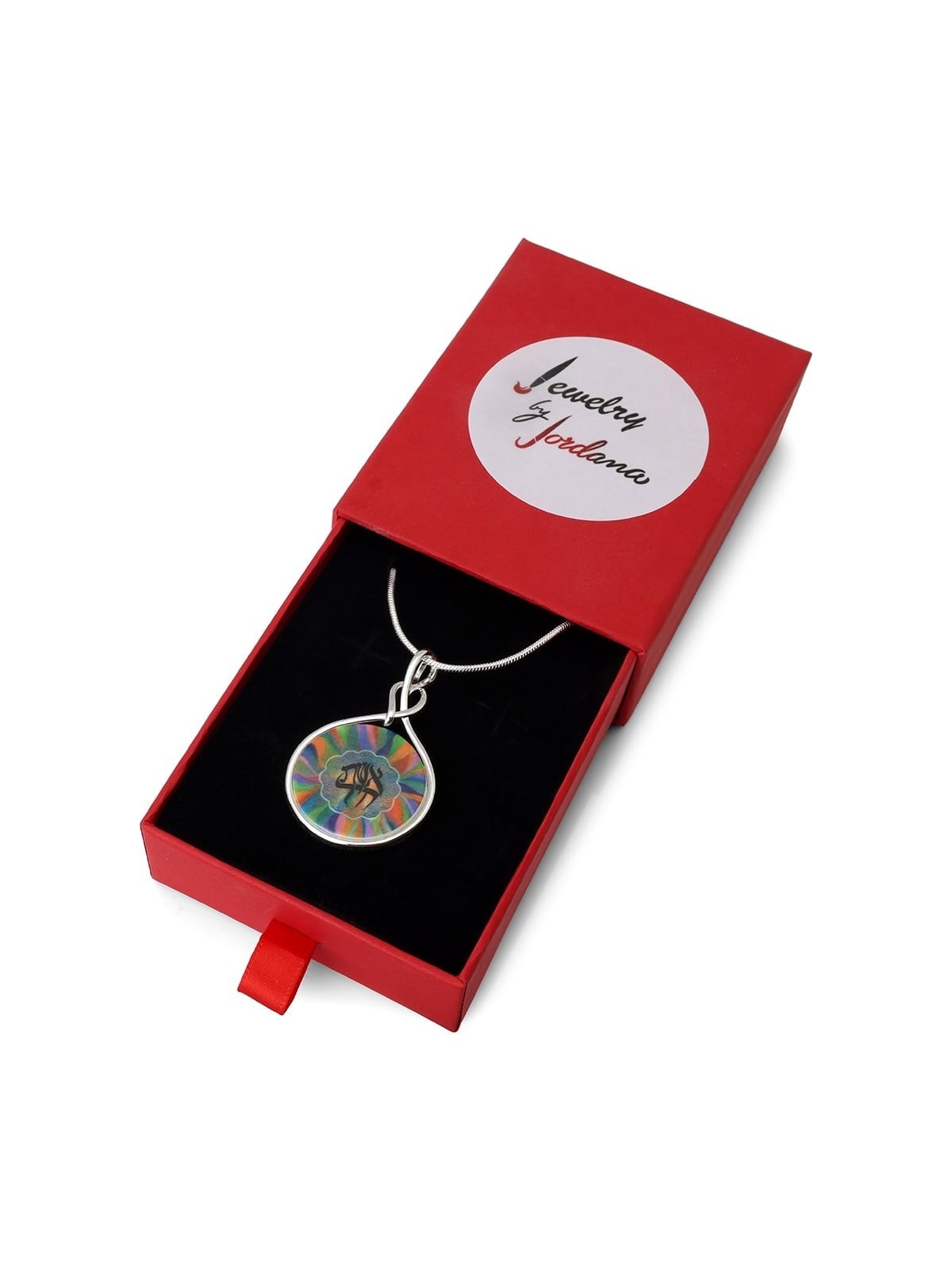 Jordana Klein Large Silver Plated Eshet Chayil (Woman of Valor) Neckla