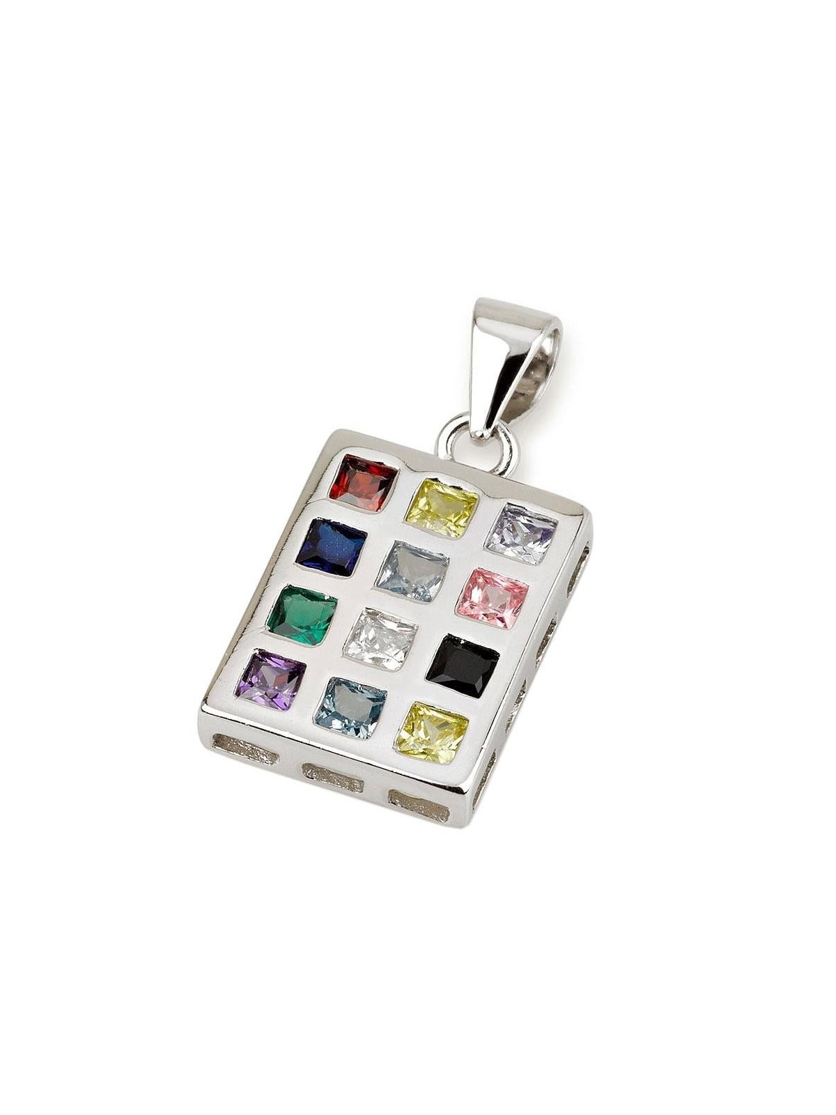 Pendentif Hoshen en argent sterling 925