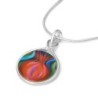Jordana Klein Large Silver Plated Pomegranate Necklace