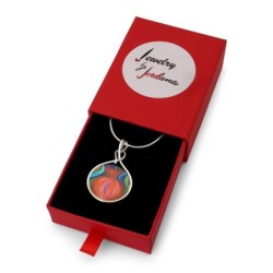 Jordana Klein Large Silver Plated Pomegranate Necklace