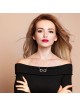 Collier Infini Personnalisable Plaqué Or Double Épaisseur - Deux Prénoms
