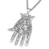 Silver Hamsa Necklace. Replica. North Africa 19th Century
