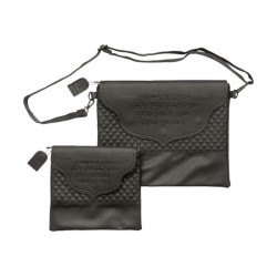 Faux Leather Tallit Tefillin Bag Priestly... | Jewish Gift from Israel