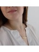 Coffret cadeau Je te suivrai avec collier prénom hébreu personnalisable - Annonce