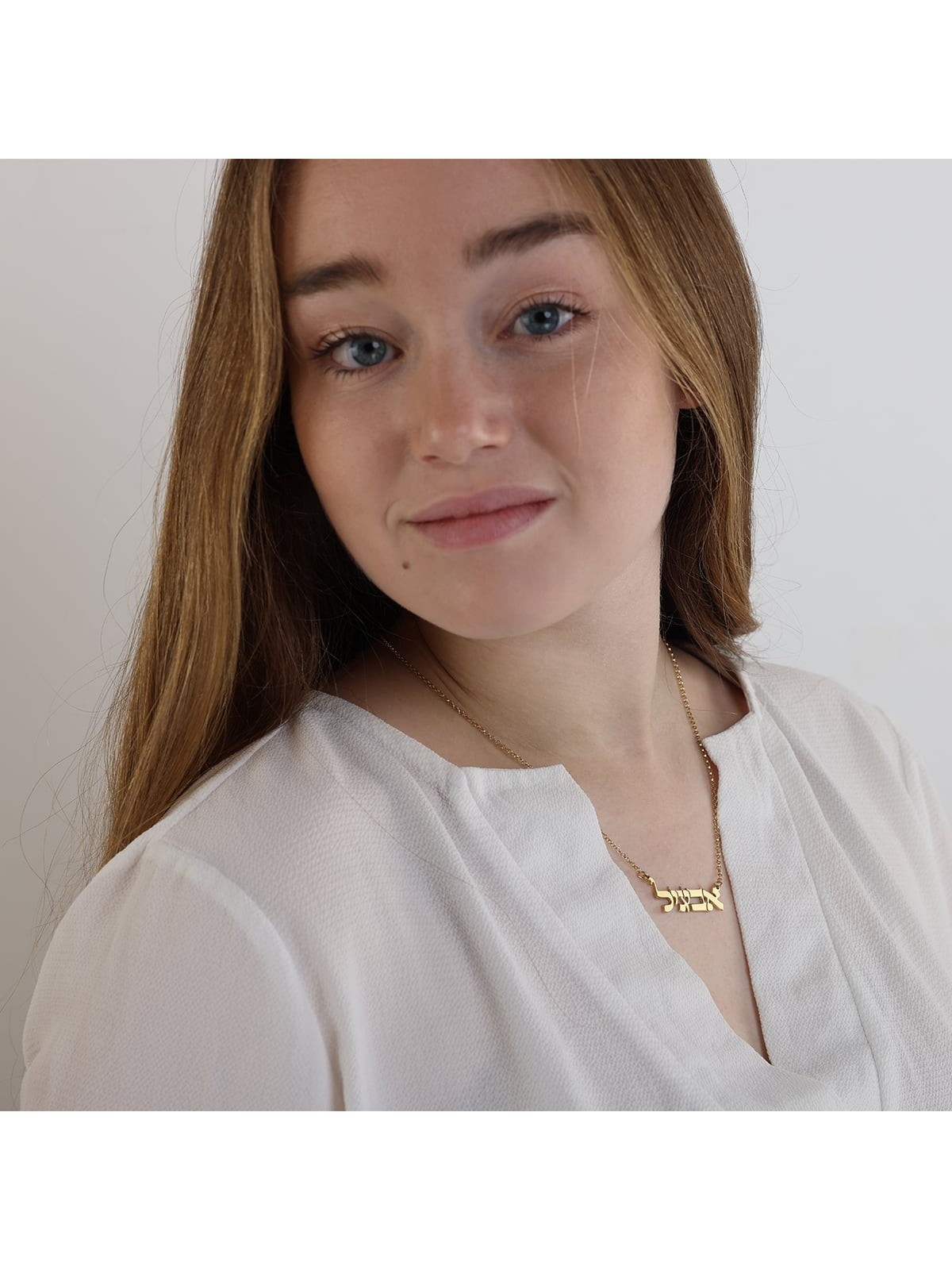 Coffret cadeau Je te suivrai avec collier prénom hébreu personnalisable - Annonce