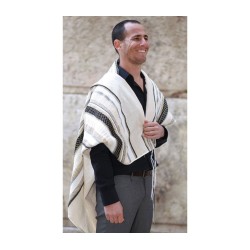 Weaving Creation Hand Woven Tallit Malchu... | Weaving Creation Tallit