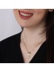 Collier Plaqué Or avec Prénoms d'Enfants Anglais / Hébreux Mère