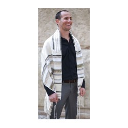 Weaving Creation Hand Woven Tallit Malchu... | Weaving Creation Tallit