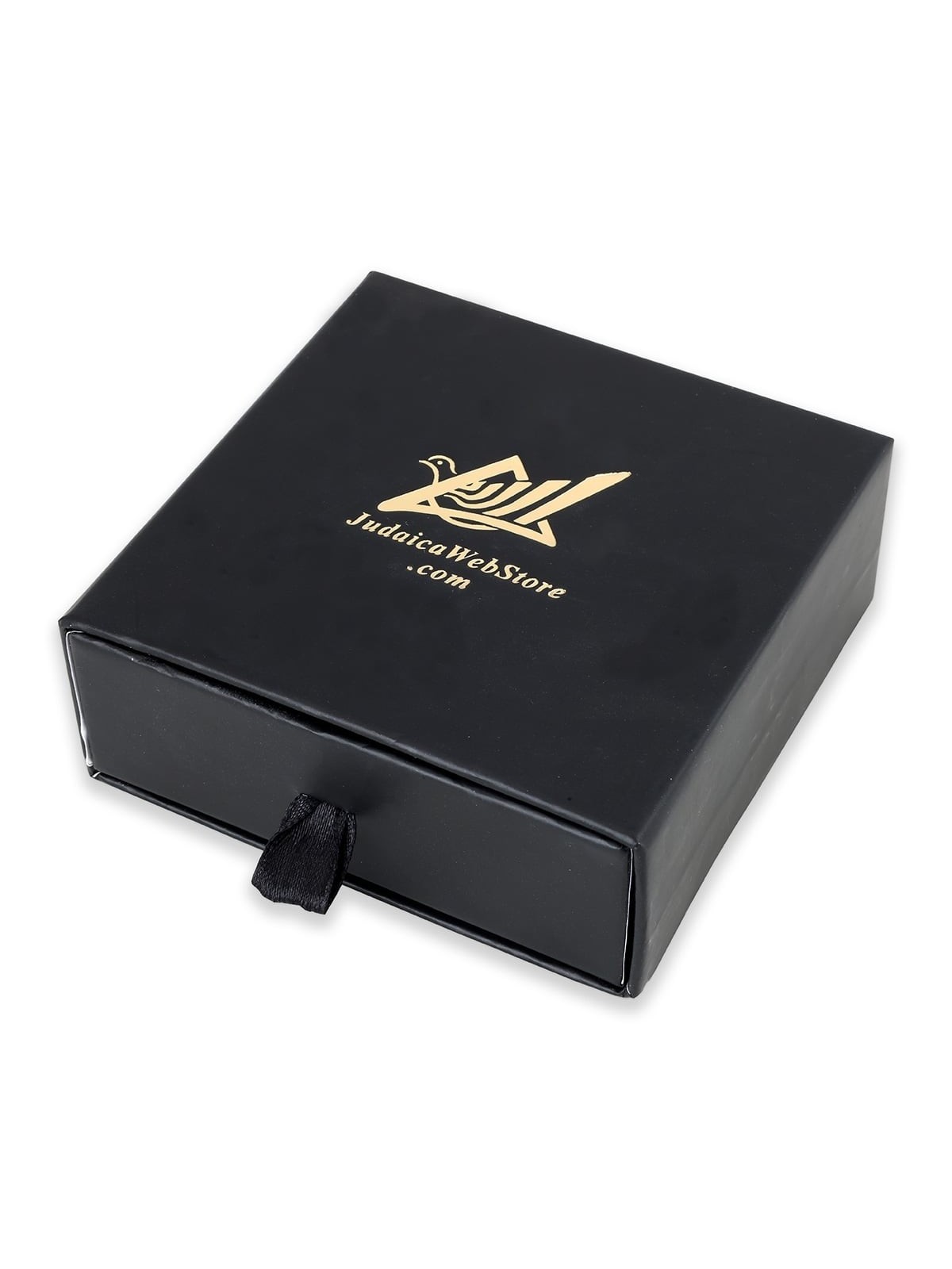 Whom My Soul Loves Gift Box With 14K Yellow Gold Land of Israel Neckla