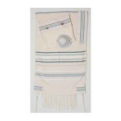 Weaving Creation Hand Woven Tallit Chesed... | Weaving Creation Tallit