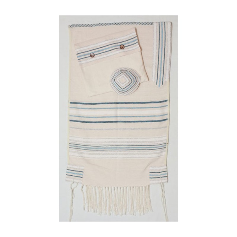 Weaving Creation Hand Woven Tallit Chesed... | Weaving Creation Tallit