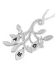 Sterling Silver Mother's English/Hebrew Personalized Family Tree Neckl