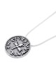 Three Pomegranates Shekel Coin Necklace