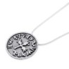 Three Pomegranates Shekel Coin Necklace