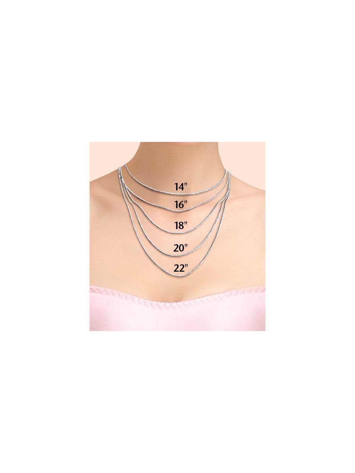 Collier disque de grenade en argent avec initiales (hébreu/anglais)