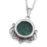 Rafael Jewelry Sterling Silver Vintage Pendant with Eilat Stone