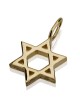 14K Gold Star of David Essence Pendant Necklace
