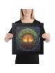 Colorful Tree of Life Print on Canvas