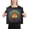 Colorful Tree of Life Print on Canvas