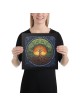 Colorful Tree of Life Print on Canvas