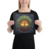 Colorful Tree of Life Print on Canvas