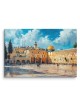 Le mur occidental (Kotel) à Jérusalem, impression sur toile