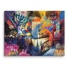 Jerusalem Pop Art Print on Canvas