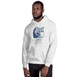 A People that Rises Like a Lion - Israeli Flag Hoodie