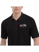 USA-ISRAEL Flags Men's Polo Shirt