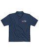 Polo pour hommes, drapeaux USA-ISRAEL
