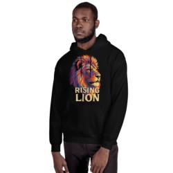 Rising Lion Pop Art Unisex Hoodie