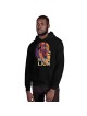 Sweat à capuche unisexe Rising Lion Pop Art