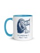 Un peuple qui s'élève comme un lion Mug avec de la couleur à l'intérieur