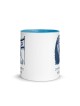 Un peuple qui s'élève comme un lion Mug avec de la couleur à l'intérieur