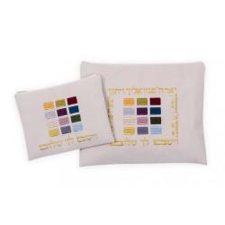 Ronit Gur Impala Tallit and Tefillin Bag Br... | Talit & Tefillin Bags