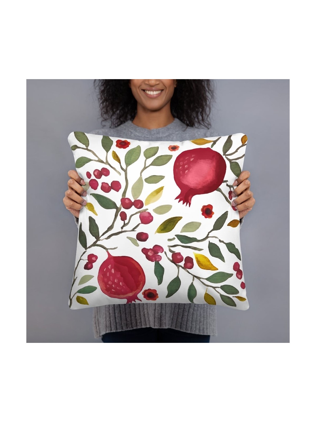 Pomegranates Basic Pillow