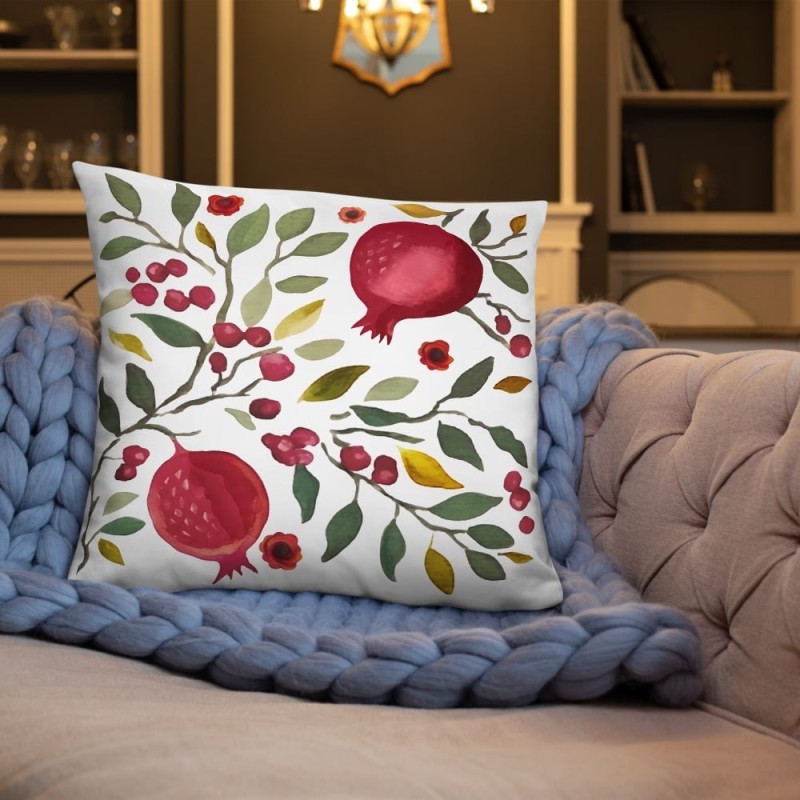 Pomegranates Basic Pillow