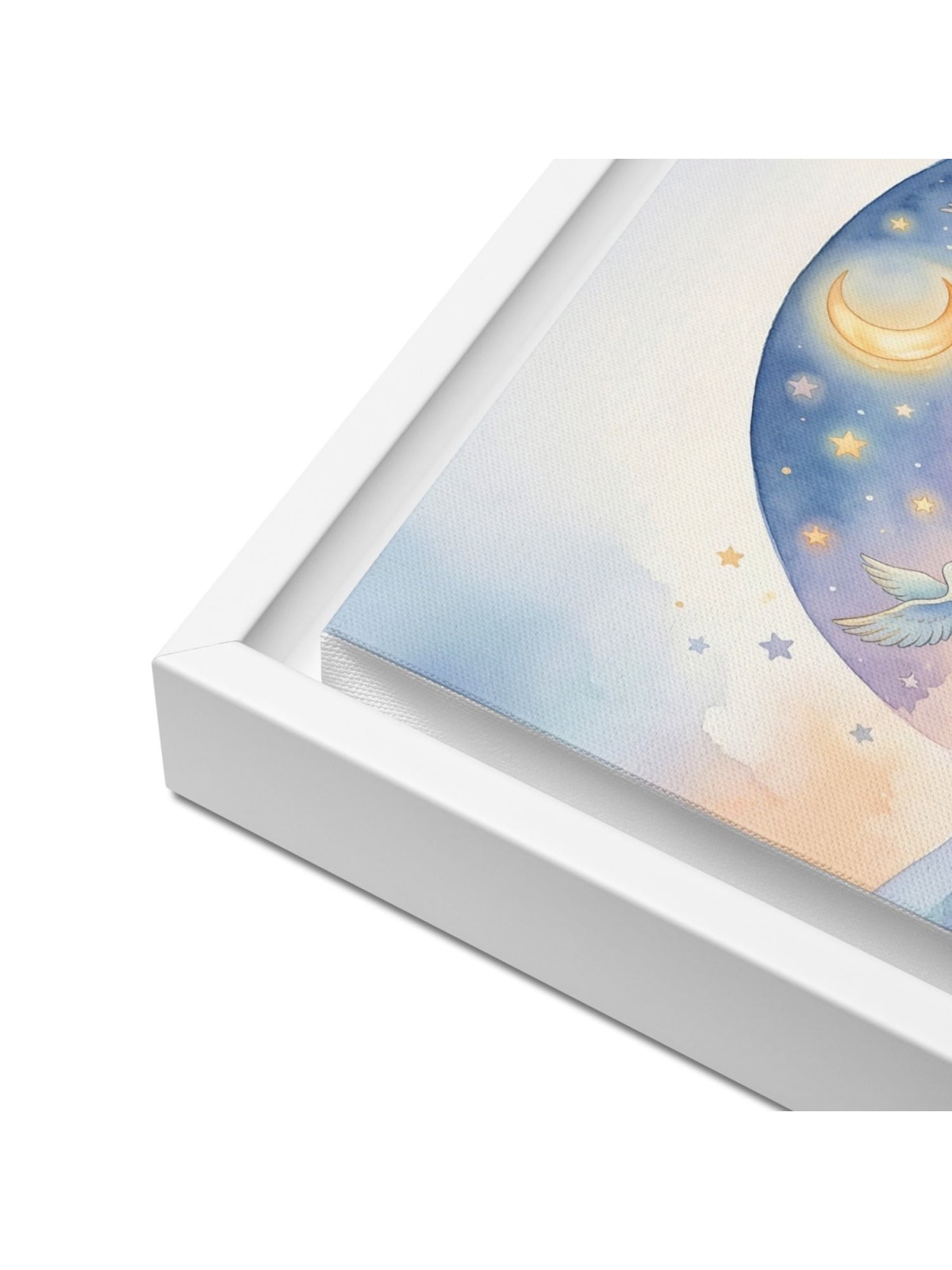 Personalized HaMalach HaGoel Children's Prayer Framed Canvas Wall Art