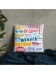 Famous Yiddish Words Basic Pillow