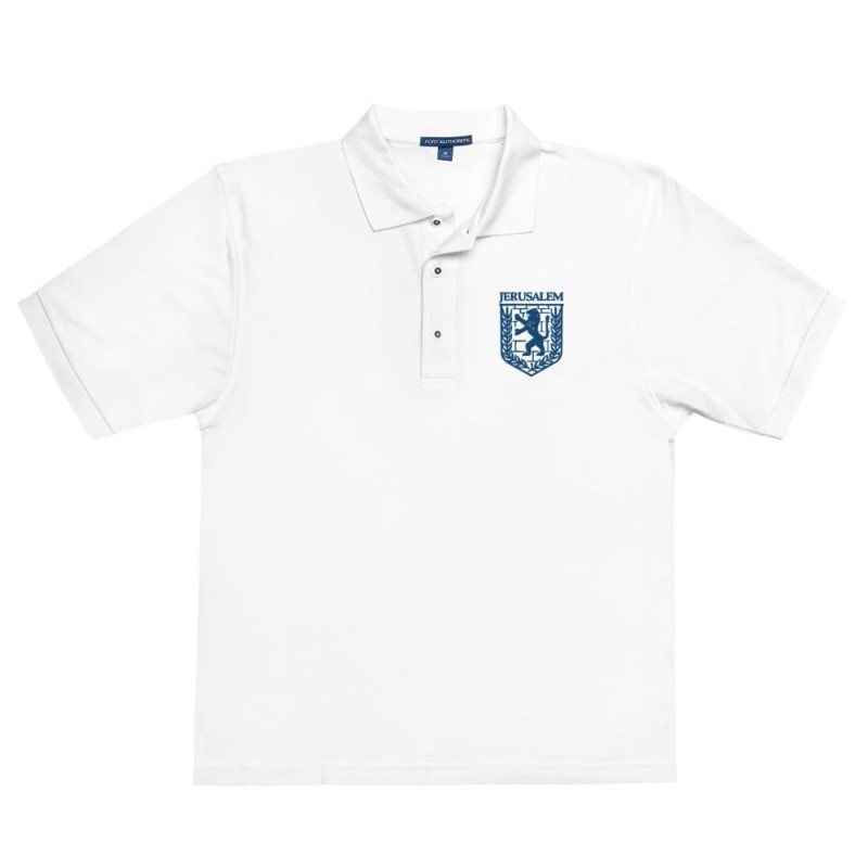 Polo homme emblème de Jérusalem