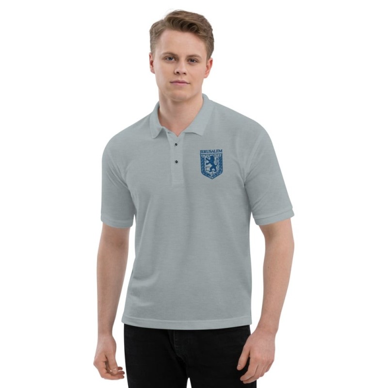 Jerusalem Emblem Men's Polo Shirt