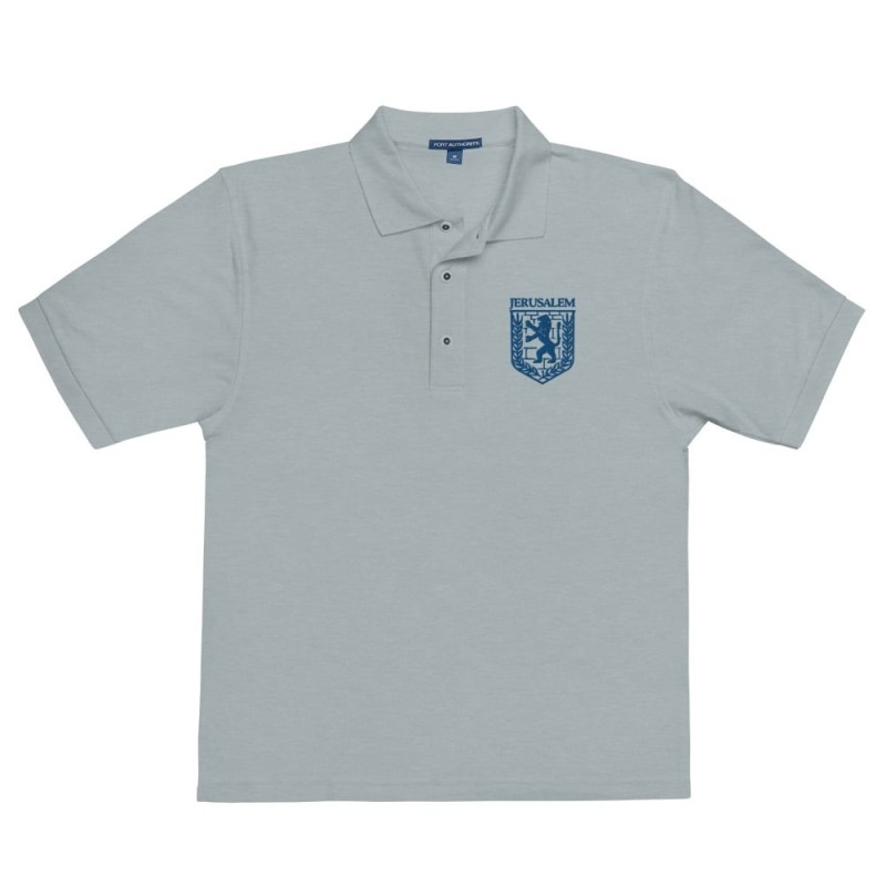 Jerusalem Emblem Men's Polo Shirt