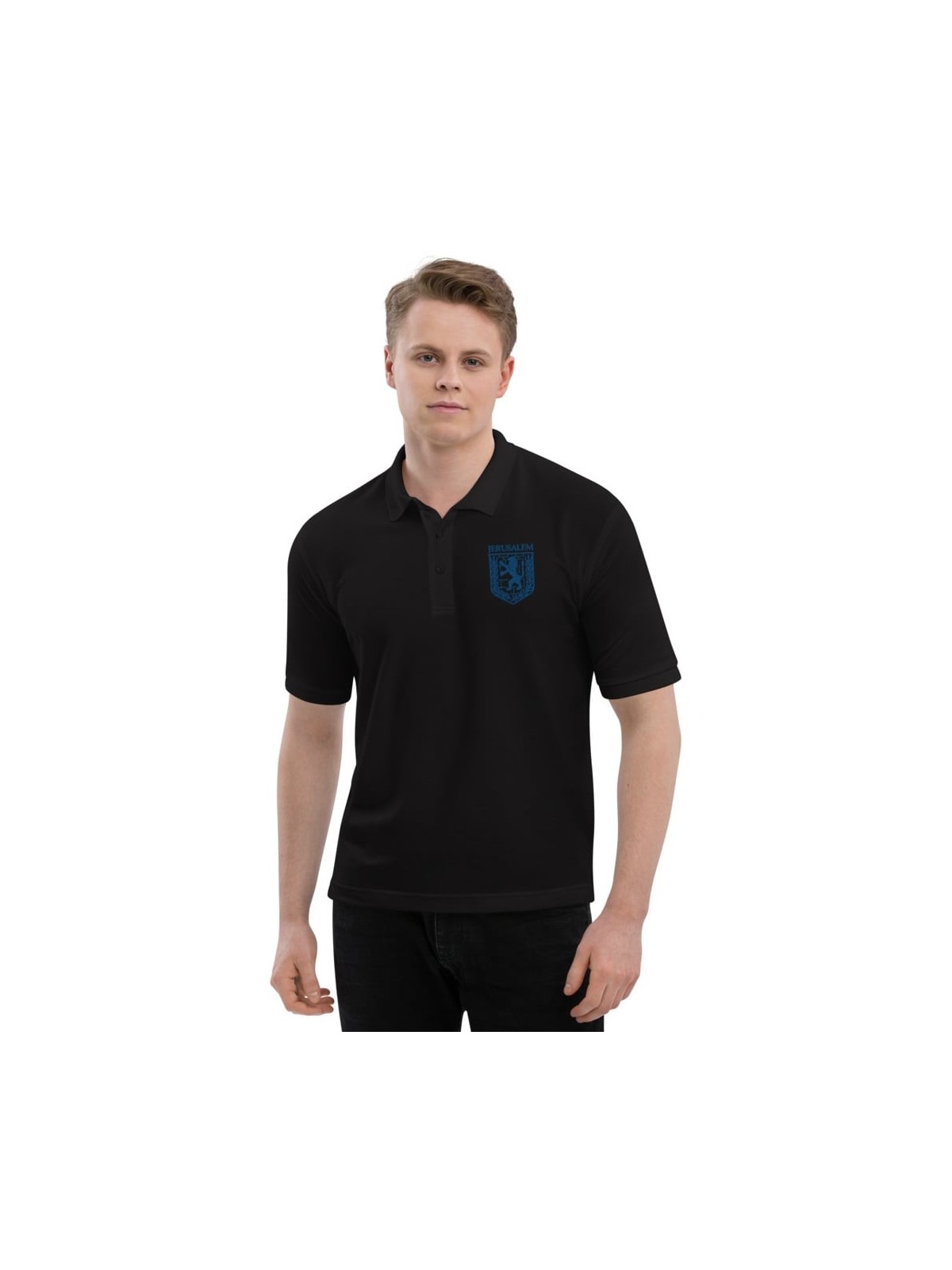Jerusalem Emblem Men's Polo Shirt