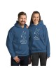 Priez pour la paix de Jérusalem Sweat à capuche - Unisexe
