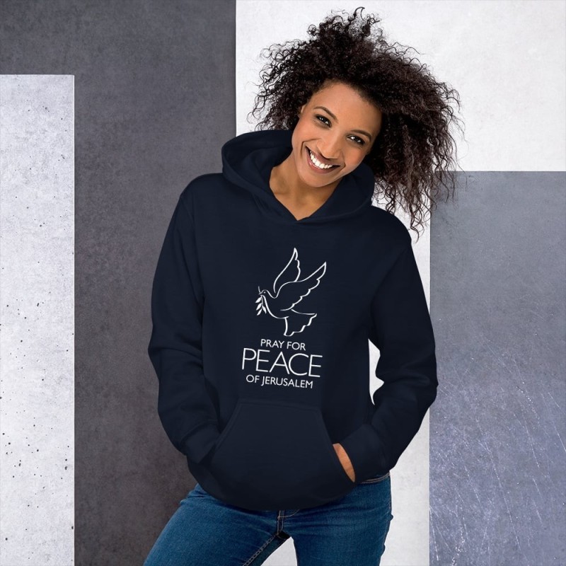 Pray for the Peace of Jerusalem Hoodie - Unisex