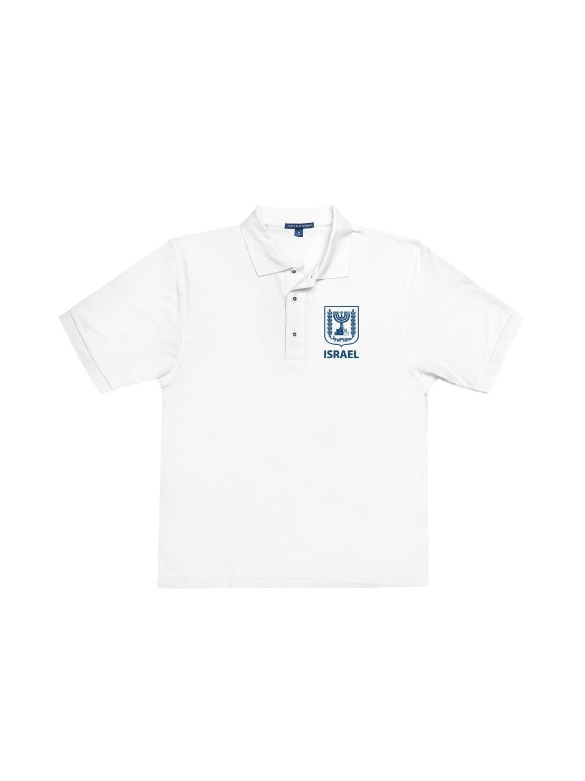 Emblem of Israel Men's Polo Shirt