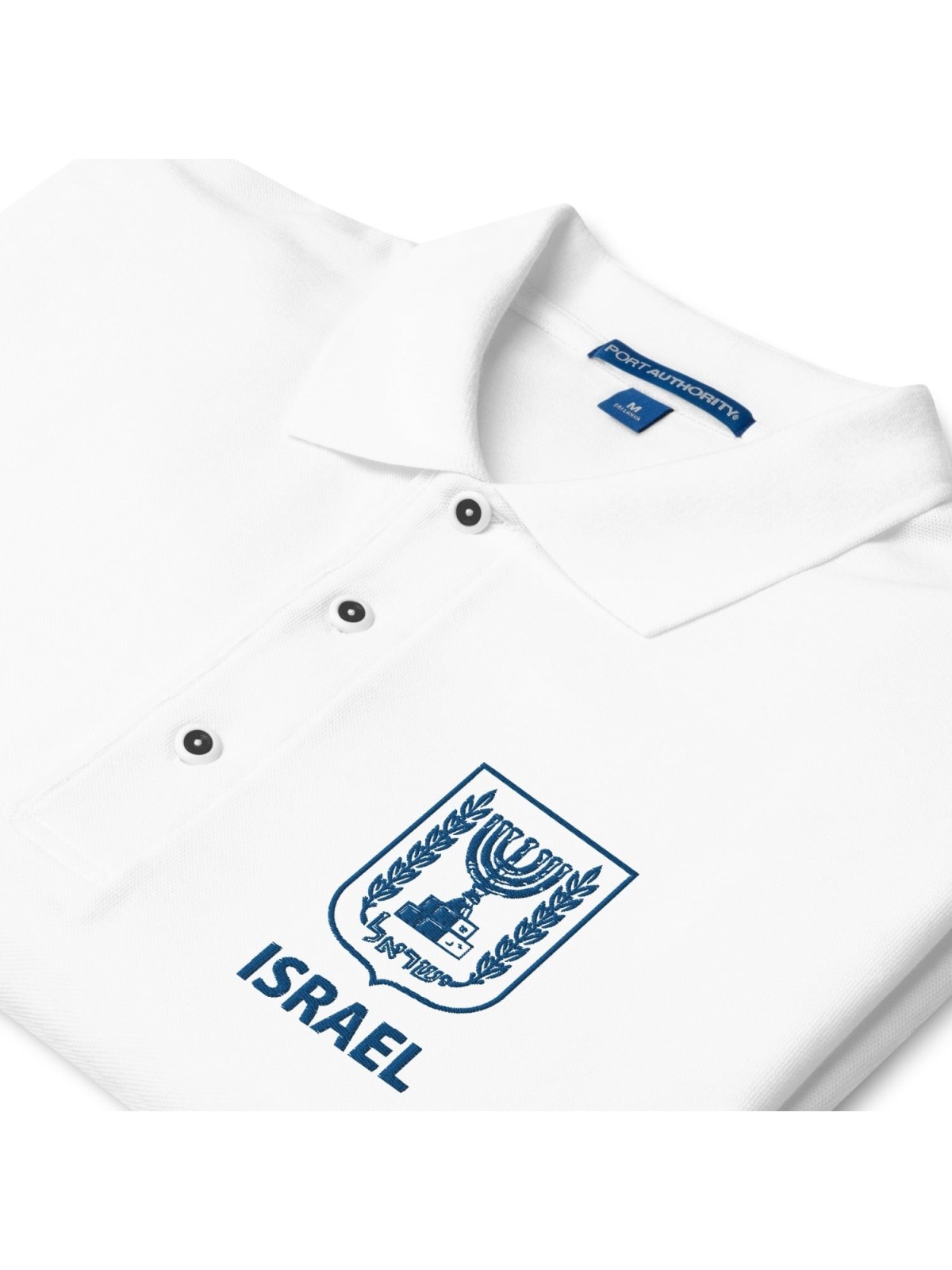 Emblem of Israel Men's Polo Shirt