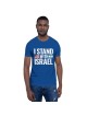 I Stand with Israel Block Print and Flags Unisex T-Shirt